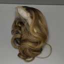 Dirty Blonde Lace Front Wig 13x4 Pre Plucked Synthetic Wigs for Women Highlight Omber Blonde Body Wave Heat Resistant Hair 22 Inch for Cosplay Daily Party Use