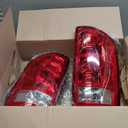 Tail Light Assembly Compatible with Dodge RAM 2002-2006 1500 | 2003-2006 2500 3500, OE-Style RAM Rear Lamp Replaces CH2800147 55077347AF CH2801147 55077348AF, Bulbs Included, Pair