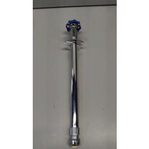 1 Piece XFITTING Anti-Siphon Frost Free Sillcock 10", 1/2" Push Fit x 3/4" GHT Valves, 1 Pack (1/2" Push Fit, 3/4" GHT)