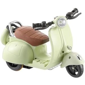 Scooter with Light and Music, Decor Desktop Ornaments, Interactive Rotating