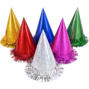 CANREVEL Party Hats for Adults, Party Supply for Party Decorations, Party Headwear for Birthday Celebration for Women Men