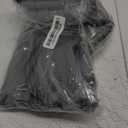 URMONA Waterproof Silicone Under Sink Mat 22'' x 22'' Shelf Liner for Kitchen and Bathroom, Cabinet and Counter Protector, Storage and Organizers, Litter Mat, Pet Cat Puppy Essentials (Dark Grey)