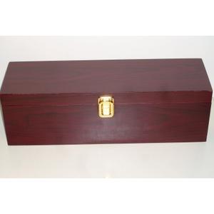 Cherry Wood Wine Bottle Holder with Wine Tool Kit