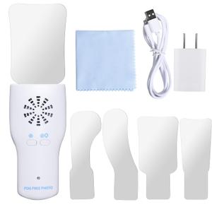 US Stock Occlusal Mirror Orthodontic LED Fog-Free Photo Mirror Stainless Steel Observation Mirror