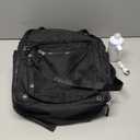 winspansy Vacuum Backpack Travel Compression Bags with Pump Carry-on for Travel Personal Item Waterproof Laptop College Casual Daypack Backpacks Flight Approved for Men Women Mochila de Viaje Black