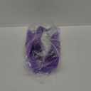 Furry Cowboy Hats with Feather for Women Wide Brim Western Felt Cowgirl Hat Party Dress up Role Play Accessories, violet