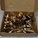 Candlestick Holders 6 PCS Metal Taper Candle Holders, KSWING Gold Candle Stick Holders Set, Perfect for Table Centerpiece Mantel Party Wedding Christmas Home Decor, Set of 6