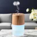 300ml Essential Oil Diffuser, Quiet 4-in-1 Premium Humidifier with Jellyfish Spray Mode, Aromatherapy & Humidifier with 7-Color LED Lights and Auto Shut-Off, Diffusers for Home, Office, Yoga