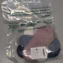 8 Pairs No Show Socks Womens, Non Slip Invisible Thin Liner Socks for Flats & Loafers (Cotton Bottom) US 5-9