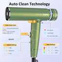 High Speed Plasma Ion Hair Dryer with Diffuser, Professional Blow Dryer 130000 RPM Brushless Motor for Fast Drying,1500W 3Temps/3Speeds Thermo-Control Lightweight Hairdryer for Women Home Travel Salon