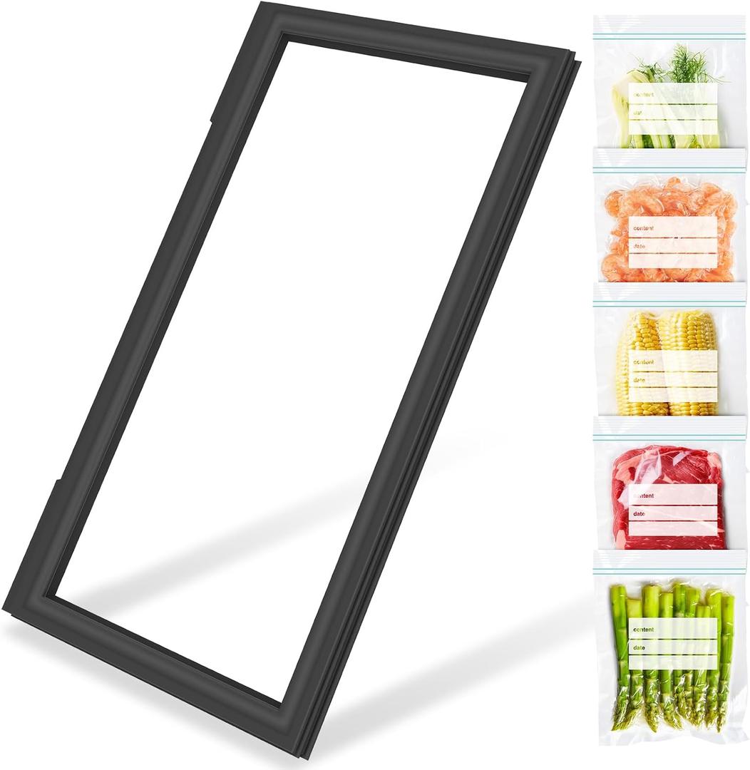 UPGRADED WR14X10237 Refrigerator Door Gasket Replacement Compatible with GE Refrigerator Parts, Replaces WR14X10231 1477081 AP4315423 PS1766142 EAP1766142 French Door Refrigerator Fresh Food Door Seal