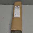 Heavy Duty White Curtain Rods, 1 Inch Diameter, 28 to 48 Inch, Classic Finials, Iron, Wall Mounted, Color-treated, Wear-resistant Coating