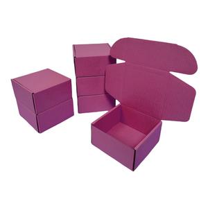 20 Pack 9.8x9.8x4 in Cranberry Shipping Boxes