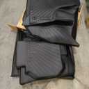 Floor Mats &Trunk Mat for 2024 2025 Chevy/Chevrolet Traverse 7 Seats with Backrest Mat All Weather TPE Rubber Cargo Liner Back Seat Cover 3rd Row for Chevy Traverse 2024 Accessories