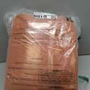 Monbix King Size Comforter Set  7 Pieces Bed in a Bag King, Burnt Orange Bedding Sets with Comforter, All Seasons Comforter Bed Set with Sheets, Pillowcases & Shams