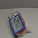 Standing Frame Color Photo Frames 4 X 6 Each Frame Holds 2 Pictures Wedding, School,Party Table Number (Multi-Color)