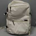 Travel Backpack for Women Men Carry on Backpack, Airline Approved Large Travel Bag Flight Approved Personal item, 15.6 Inch Laptop Backpack Casual Daypack for Weekender Business Hiking-WHITE