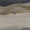 NITAGUT Men Henley Neck Long Sleeve Daily Look Linen Shirts Size XL