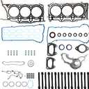 Cylinder Head Gasket Set with Head Bolts kit for 2011-2016 Chrysler 200 300 Challenger Dodge Avenger Charger Journey Ram 1500 Jeep Grand Cherokee Wrangler 3.6L V6 Pentastar Replace#HS26541PT ES72467