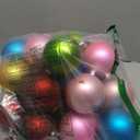 Zubebe Christmas Large Blank White Ball Ornaments, 3.15 Inch DIY Christmas Balls White Hanging Ornaments DIY Craft Activities for Tree Gift Box(Colorful,24 Pcs)