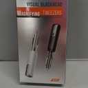 Blackhead Removal Tweezer with 1080p Camera, Ultimate Precision: Blackhead Removal with Camera - Perfect for Delicate Tasks! - - Ingrown Hair, Ear Hair Tweezer (Black)