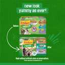 Purina Friskies Indoor Cat Food 24ct VP - (Chicken and Turkey Casserole, Saucy Seafood Bake, Homestyle Turkey Dinner) - (Pack of 24) 5.5 oz. Cans (EXP 04/30/28)
