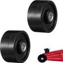 iplusmile Universal Front Jack Wheels Replacement for Hydraulic Floor Jacks 2.56 Inch Bearing Caster Wheel for Stability and Smooth Maneuverability