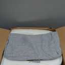 SUNROX Gel Memory Foam Chair Cushions, FadeShield Water-, Stain-Resistant Durable Reversible Seat Cushion Pads with Ties for Indoor/Outdoor Kitchen Dining Office 17"x16" Set of 6, Heather Charcoal