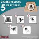 Kerasal Multi-Purpose Nail Repair Patches - 14 Count - Nail Repair for Damaged Nails, 8-Hour Nail Treatment Restores Healthy Appearance