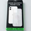 CLEAR MAGNETIC PHONE CASE For Iphone 12 Pro Max