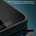 UNBREAKcable 2PCS Screen Protector for iPhone 15-1 Privacy Tempered Glass+1 Clear Glass Double Shatterproof [Easy Installation Frame] [9H Hardness] [Case Friendly] Anti-Scratch for iPhone 6.1 inch