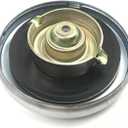 1 Gallon Spun Aluminum Gas Tank 6" x 10" Center Fill 1/4" NPT Outlet, For Mini Bike, Go Kart