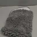 OLANLY Bathroom Rugs 24x16, Extra Soft Absorbent Chenille Bath Rugs, Rubber Backing Quick Dry, Machine Washable Bath Mats for Bathroom Floor, Tub and Shower, Home Decor Accessories, Grey