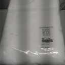 NICETOWN 100% Blackout Window Curtain Panels, Cold and Full Light Blocking Drapes with Black Liner for Nursery, 84 Inches Drop Thermal Insulated Draperies (Pure White, 2 Pieces, 52 inches Wide)