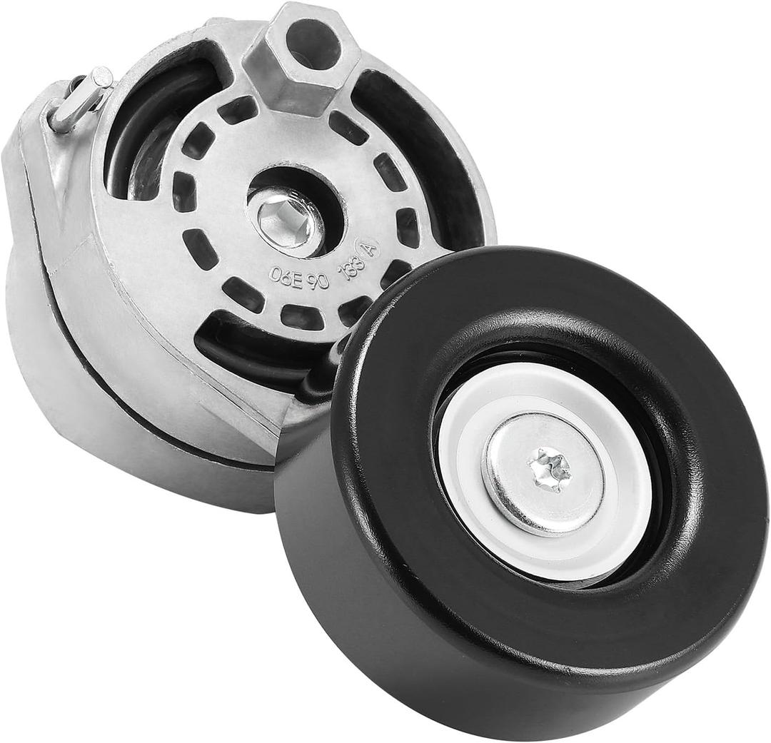 AULINK 38423 Belt Tensioner Assembly with Pulley (3.0L 3.2L V6) For Audi A4 2006-2008,A6 2006-2011,Q5 2009-2012, S4 S5 A4/A5/A6 Quattro 06E903133E 06E903133Q 06E903133A
