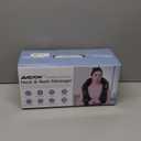 AMZPONY Cordless Neck Massager for Pain Relief Deep Tissue, Rechargeable Shiatsu Neck and Back Massager with Heat Kneading Shoulder Massage for Body Muscle Pain Relief,Gifts for Dad Mom Friends (Black)