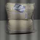 Pipsqueak Microfiber Pillow - Small, Mini, Tiny - 11 x 7 in - Perfect for Travel, Cars, Airplanes, Camping, Dogs, Toddlers, Kids, Lumbar, Knees and Neck - Ages 2 Yrs and Up (White)