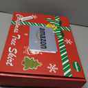 72 Inches Christmas Tree Skirt - Vonhen White Faur Fur Xmas Tree Skirts for Christmas Tree Holiday Party Decorations with Sequin Silver Snowflakes