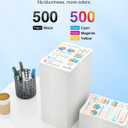 WHAWE LC401XL Ink Cartridges for Brother Printer MFC-J1010DW MFC-J1170DW MFC-J1012DW MFC-J1800DW, 4 Pack High Yields(Black Cyan Magenta Yellow)