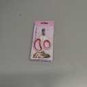 3 x Cat Nail Clippers with Circular Cut Hole -Avoid Over Cutting Pet Nail Clippers -Sharp Angled Blade Professional paw Trimmer Set for Novice pet Families (Pink)