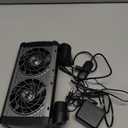 Pawfly Aquarium Chiller Fan, Quiet Aquarium Fan for Axolotl Tank, Adjustable Fish Tank Cooling Fan, Aquarium Cooler with Timer, Terrarium Fan Water Chiller for Freshwater and Saltwater Tanks, 2 Head