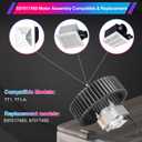S97017450 Replacement Bathroom Vent Fan Motor for 771, 771-A - 70 CFM, 3000 RPM, Super-Quiet Performance, Simple Install, Includes Motor (99080599) and Blower Wheel, High Airflow Ventilation