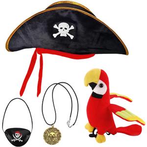 Pirate Hat Pirate Costume Accessories for Kids Man Woman Halloween Costume Party Dress UP