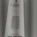 slopehill Mini Travel Dual Voltage Hair Dryer Brush,1000 Watts Hot Air Brush with European Plug, Ionic Hair Dryer and Styler for Women, Oval Barrel 2 Heat & 2 Speed Settings for International Travel