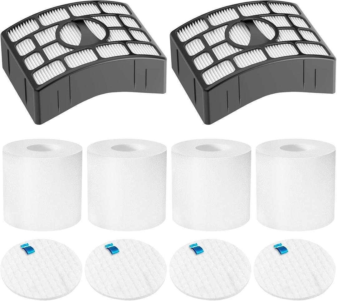 NV752, AZ1002 Filters for Shark Rotator Powered Lift-Away Vacuum NV650, NV650W, NV651, NV652, NV750W, NV751, NV752 NV831, NV835, AX950, AX951, AX952, ZU632, AZ1000W, AZ1002, AZ1002BRN, XFF650 & XHF650