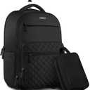 ZOMFELT Rolling Backpack for Women, Backpack with Wheels Carry on Luggage & Travel Backpack for Women Men, Carry on Backpack