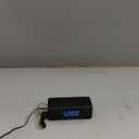 Emerson CK2023AM/FM Dual Alarm Clock Radio with 0.6" Blue LED Display, 4-Level dimmer, and Wake to Radio/Buzzer Alarm, Black