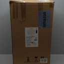 Amazon Basics Smudge Resistant Rectangular Trash Can With Soft-Close Foot Pedal, Brushed Stainless Steel, 30 litre/7.9 Gallon, Satin Nickel Finish, 13.8"L x 11.8"W x 25"H