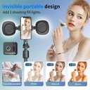 70" Auto Face Tracking Phone Tripod 360 Rotation,No App RequiredPhone Tripod for w/Fill Light and Remote Control, Smart Shooting Stand for Vlog/TIK Tok Live Streaming YouTube Video Record