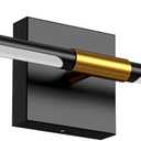 PETLIK Modern Bathroom Vanity Light 24 Inch, Rotatable, 18W Dimmable 6CCT Led Bathroom Light Fixture Over Mirror, Black Bar Vanity Light for Mirror FCC Certificated